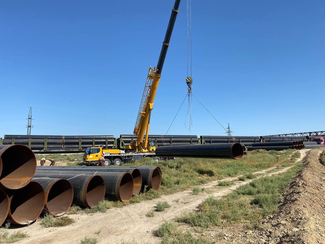 Construction of a new gas pipeline between Yangiyer and Akhangaran begins